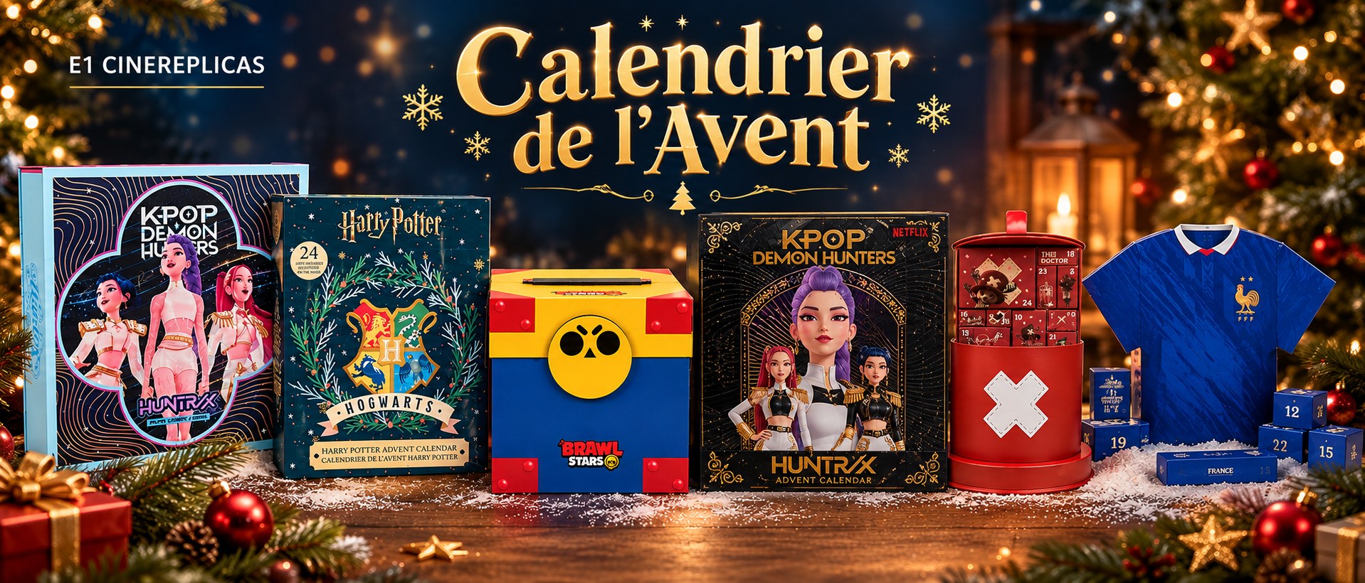 Calendriers de l'Avent Cinereplicas 2026